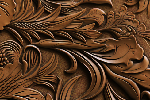 Carved Leather
