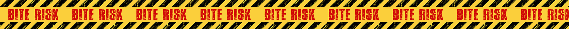 Caution Tape - Bite Risk