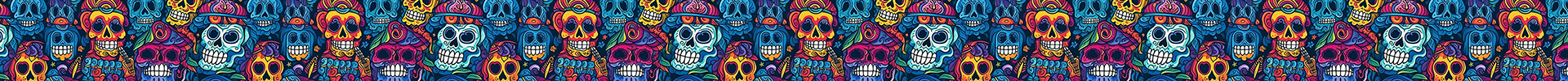Colorful Skulls