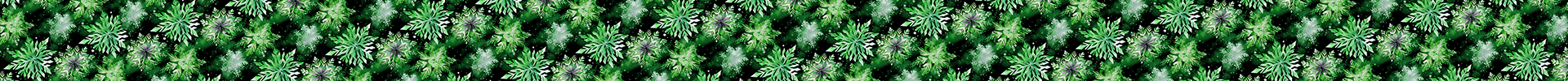 Green Snowflakes