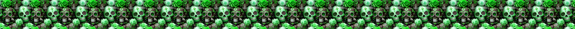 Lime Sugar Skulls