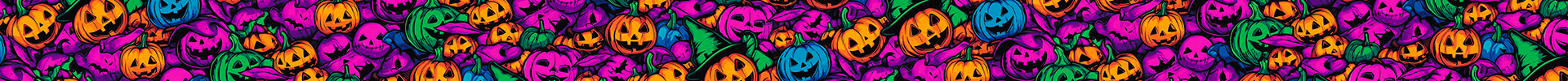 Neon Pumpkins