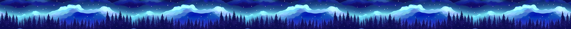 Northern Lights - Blue