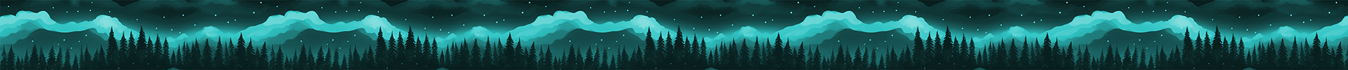 Northern Lights - Teal