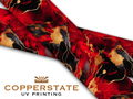 Black & Red Marble