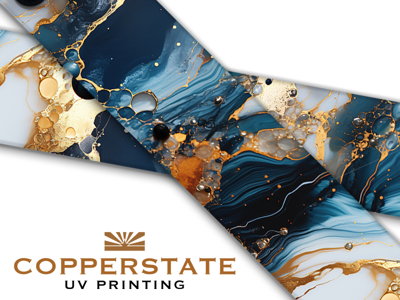 Blue & Gold Marble