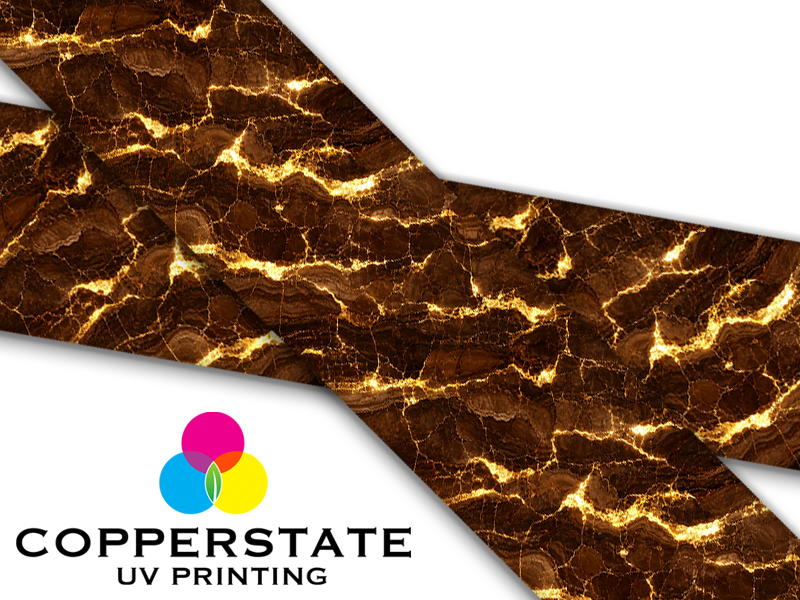 Brown & Gold Marble