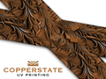 Carved Leather - Fleur
