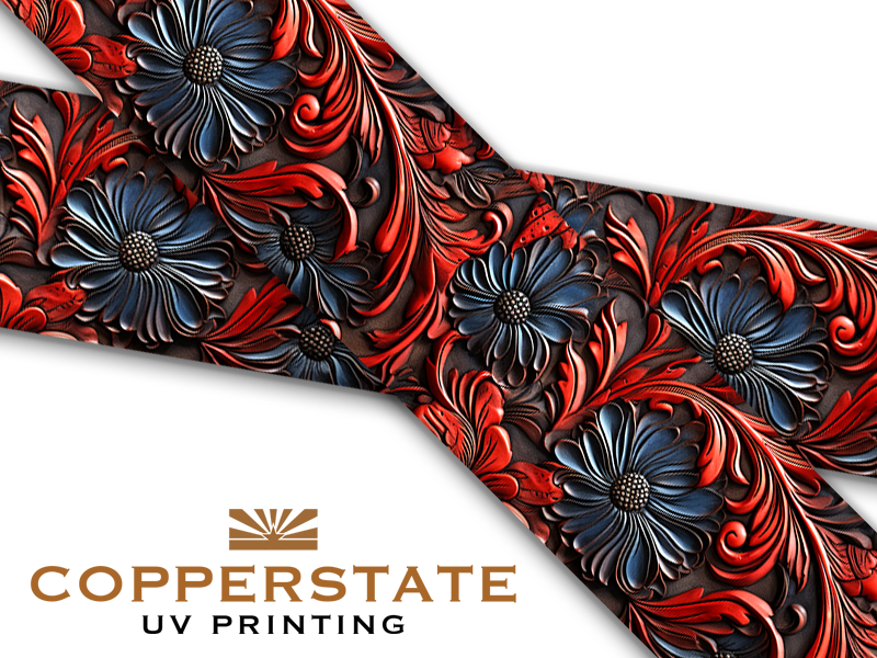 Carved Leather - Floral