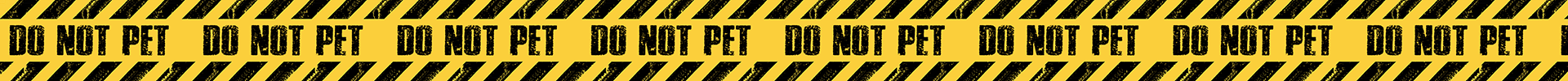 Caution Tape - Do Not Pet