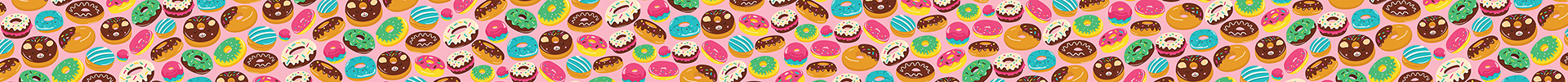 Glazed Donuts - Pink
