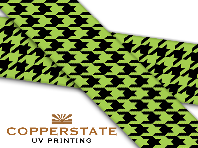 Houndstooth - Apple Green/Black