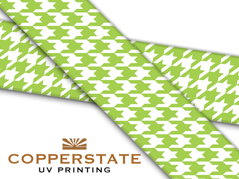 Houndstooth - Apple Green