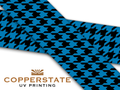 Houndstooth - Blue/Black