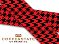 Houndstooth - Cherry/Black