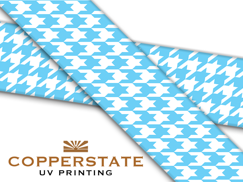 Houndstooth - Sky Blue