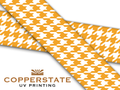 Houndstooth - Peach