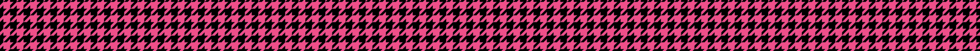 Houndstooth - Pink/Black