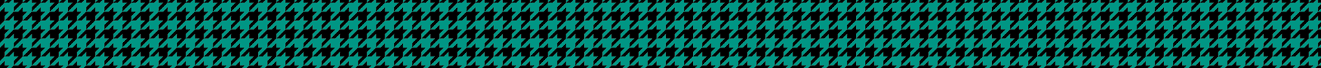 Houndstooth - Teal/Black