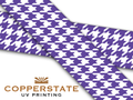 Houndstooth -Violet
