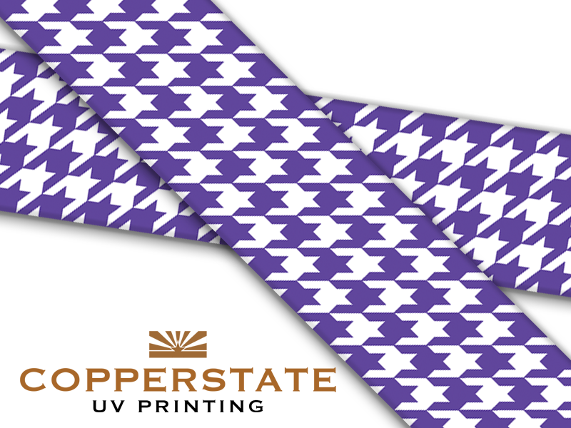 Houndstooth -Violet