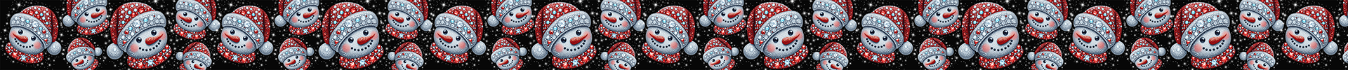 Jewel Snowmen