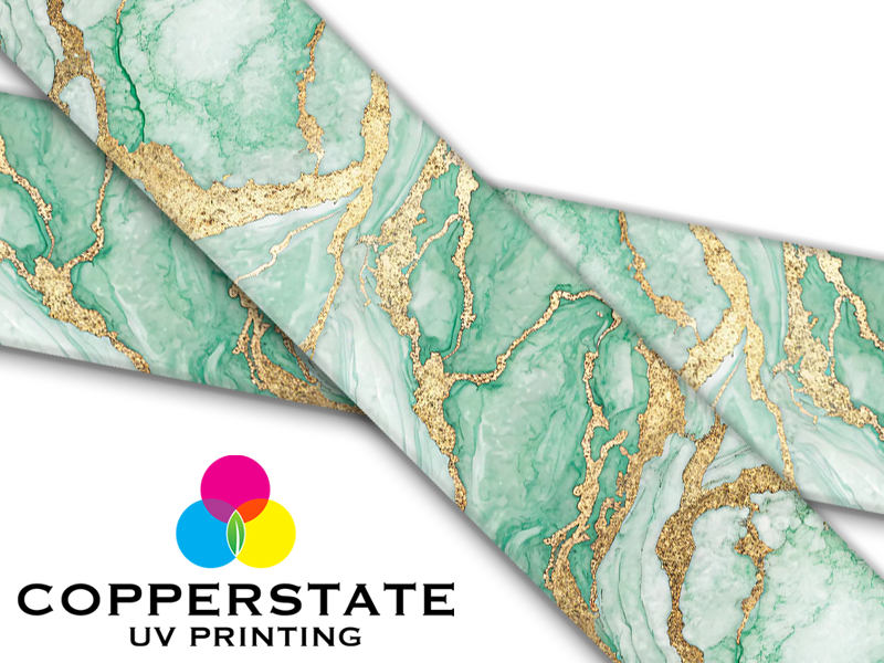 Mint & Gold Marble