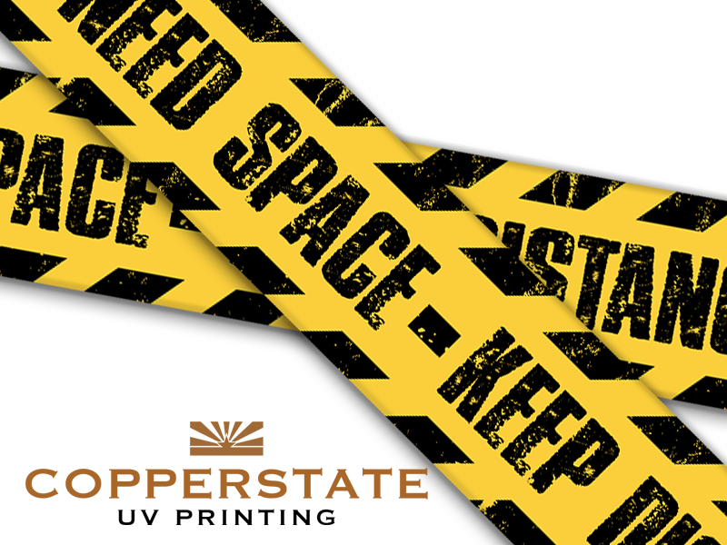 Caution Tape - Need Space/Keep Distance