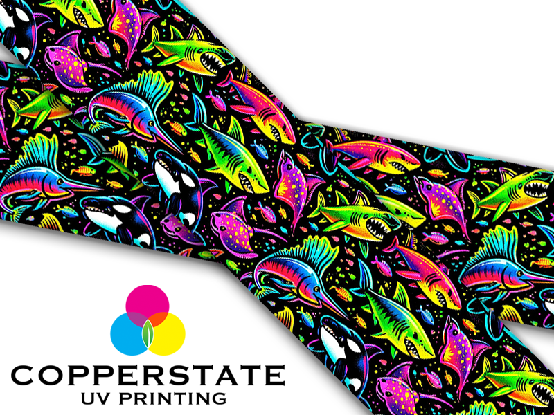 Mint & Gold Marble – Copper State UV Printing
