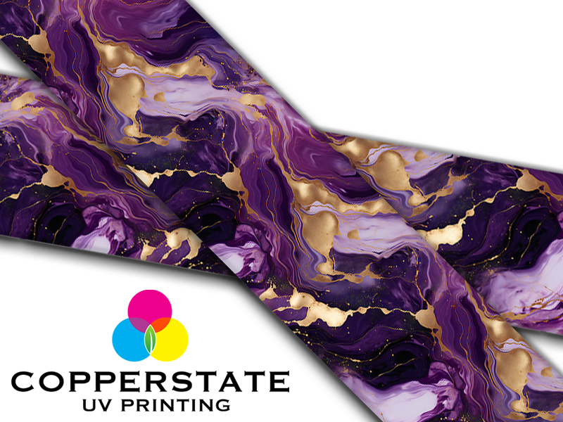 Purple & Gold Marble
