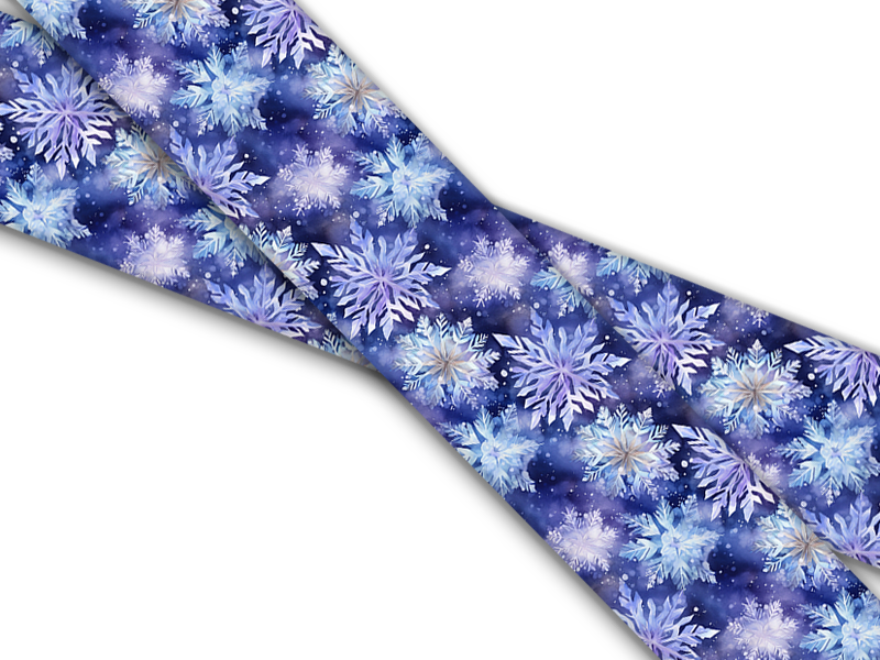 Purple Snowflakes