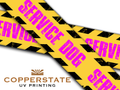 Caution Tape - Service Dog Pink