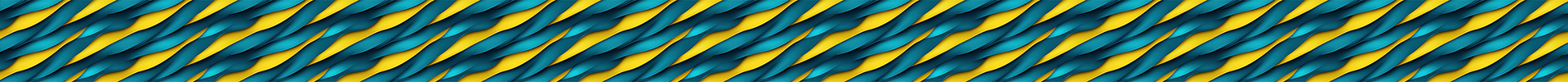 Teal & Yellow Waves