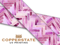Watercolor Herringbone - Pink